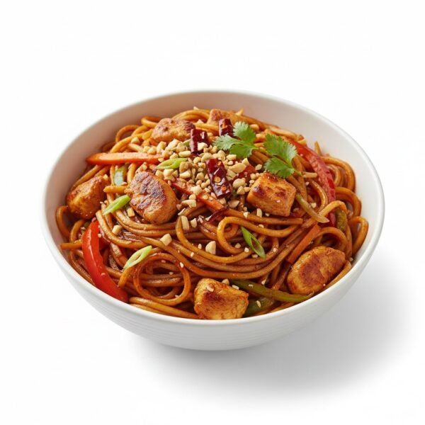 CHICKEN SCHENZWAN NOODLES