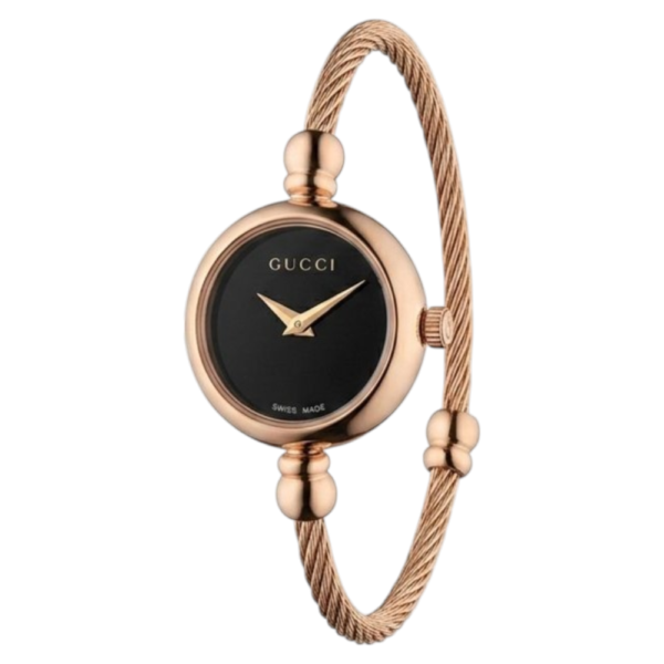 Vintage Gucci Gold Bangle Quartz Watch