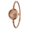 Gucci rose gold bangle watch
