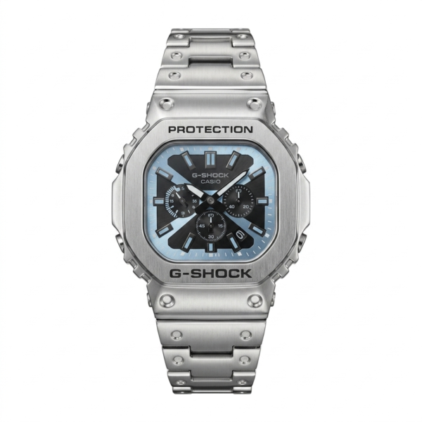 Casio G-Shock Blue Metal Chronograph