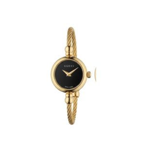 Gucci gold bangle minimalist watch