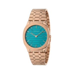 Gucci 25H Rose Gold Watch