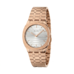 Gucci 25H Silver Dial Steel