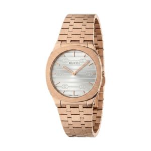 Gucci 25H Silver Dial Steel