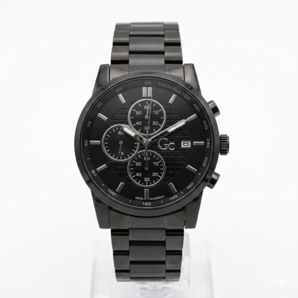 Black Gc Gallant Chronograph Watch