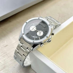 Maserati Dark Dial Steel Chronograph