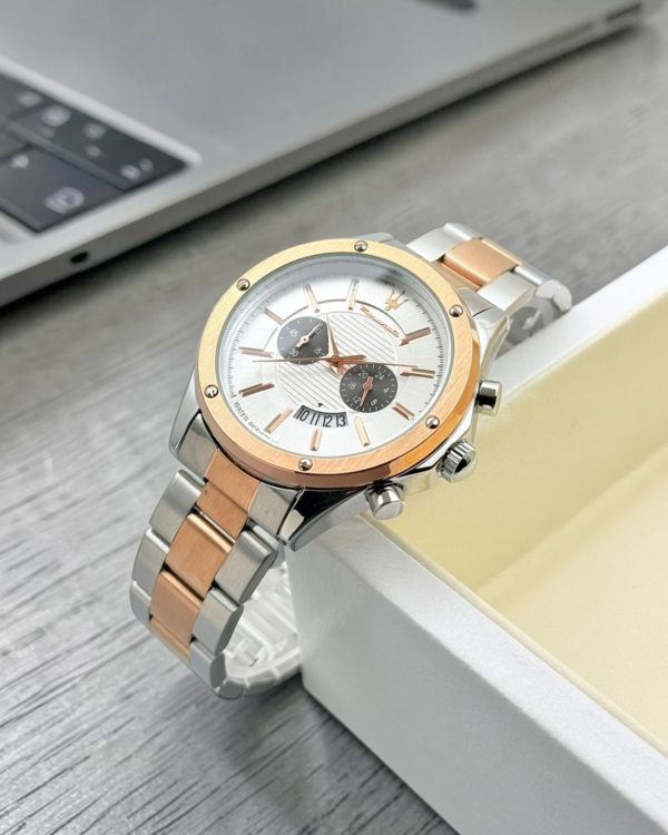 Maserati Two-Tone Chronograph Men’s Watch