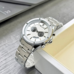 Silver Maserati Successo Men’s Chronograph
