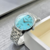 Light blue dial automatic watch