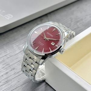 Red dial Seiko Kir Royal watch