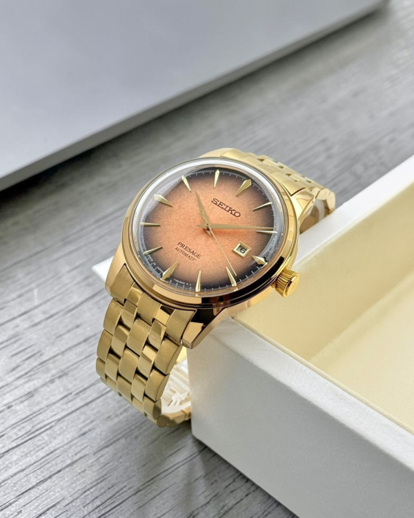 Seiko SRPK48J1 Half Gold Dial