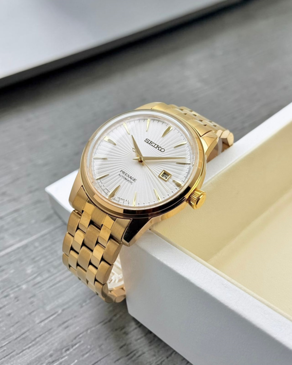 Gold-tone Beer Julep Presage automatic