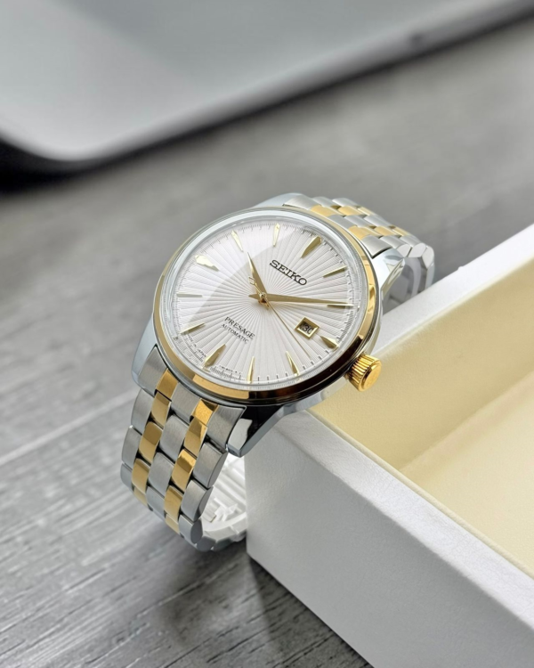 Seiko Two-tone bracelet automatic dress watch