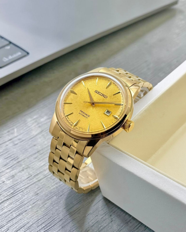 Seiko Beer Julep Gold Watch