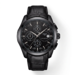 Tissot Couturier Black Chronograph Watch