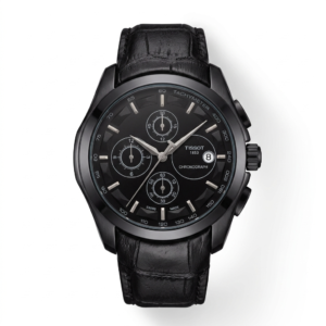 Tissot Couturier Black Chronograph Watch