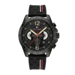 Tommy Hilfiger Black Chronograph Watch