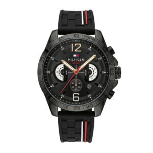 Tommy Hilfiger Black Chronograph Watch