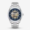 Tommy Hilfiger Blue & Silver Mens Watch Automatic