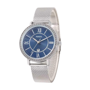 Fossil Jacqueline Blue Mesh Watch