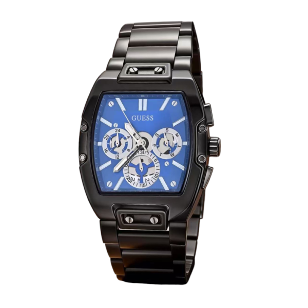 Guess Phoenix Black Steel Chronograph Watch