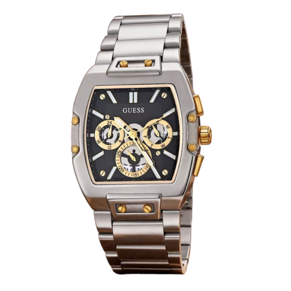 Guess Phoenix Silver Black Multifunction Watch